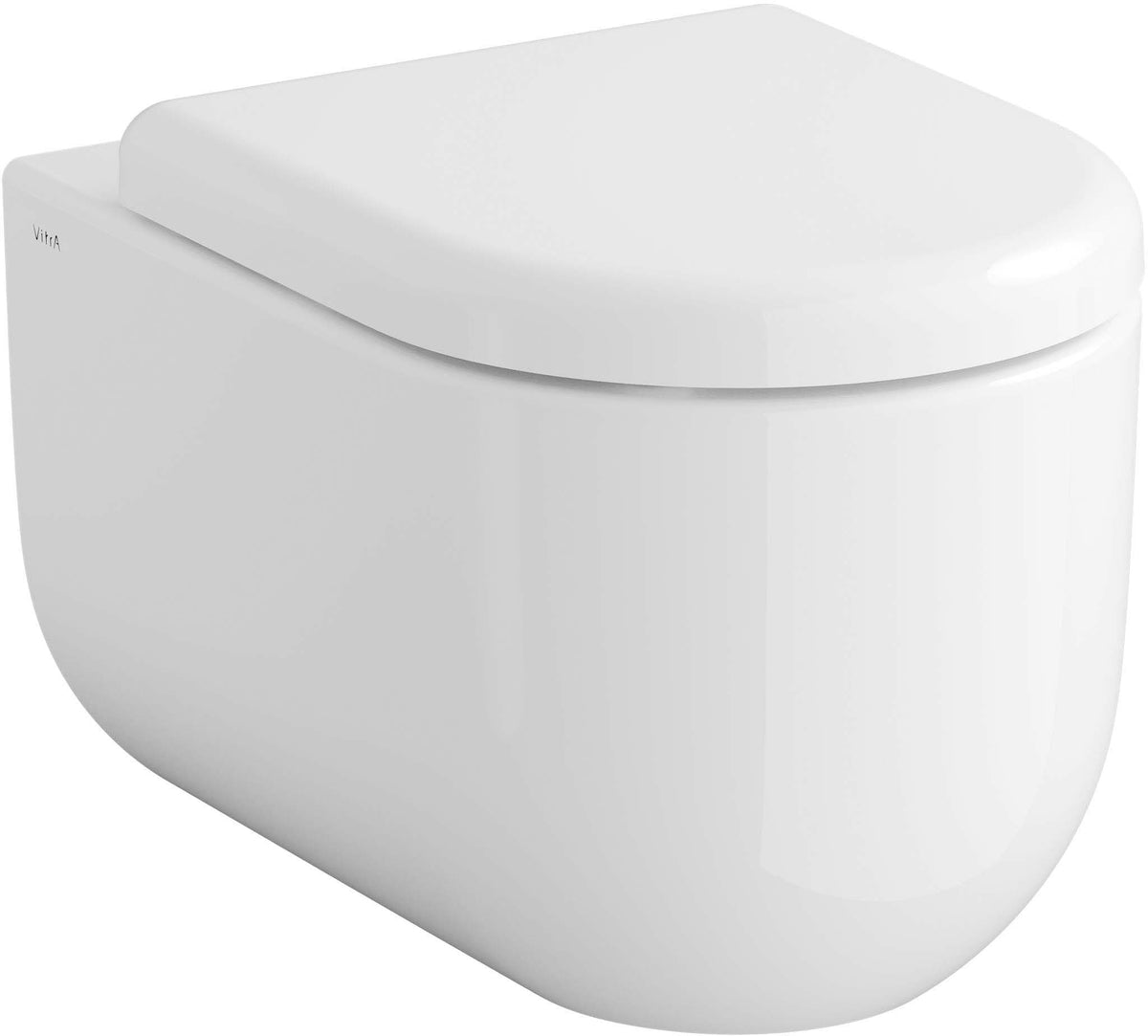 VitrA Liquid Wand-Tiefspül-WC ohne Spülrand, weiß hochglanz