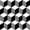 VitrA Feinsteinzeug 15x15 Retromix Serie nicht Rektifiziert,  Boden-Wandfliese, Schwarz/Weiß VitrA