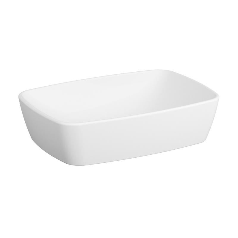 VitrA Shift Aufsatzschale 55 cm Weiß Hochglanz