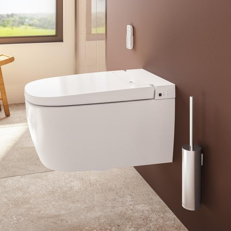 VitrA V-Care 1.1 Comfort Dusch-WC Weiß mit Oberflächenveredelung VitrA Clean