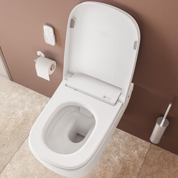 VitrA V-Care 1.1 Comfort Douche-WC Wit met oppervlaktebehandeling VitrA  Clean