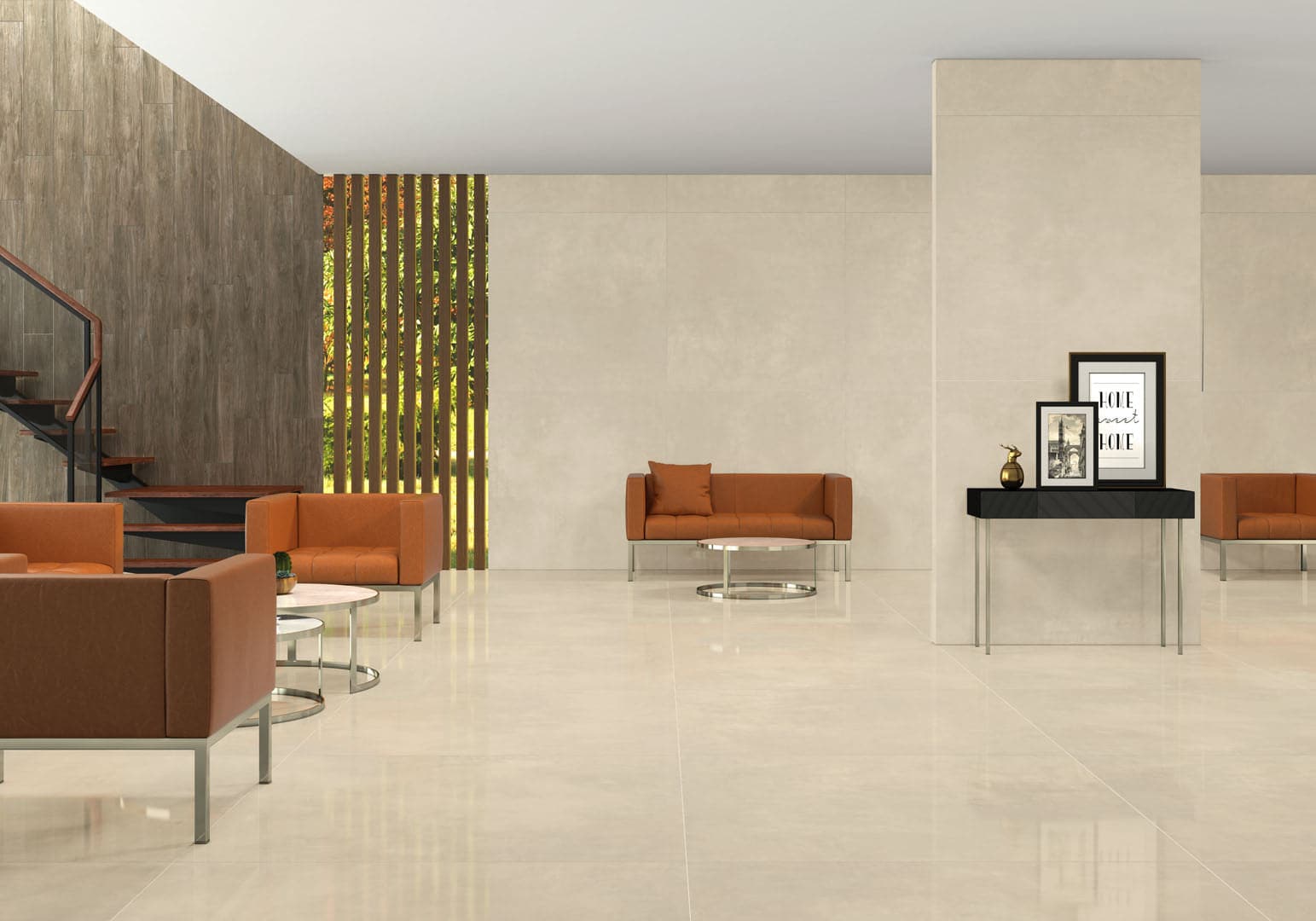 ECO Feinsteinzeug 90X90  Kadence Serie  Poliert Boden-Wand-Fliese, Marfil ECO